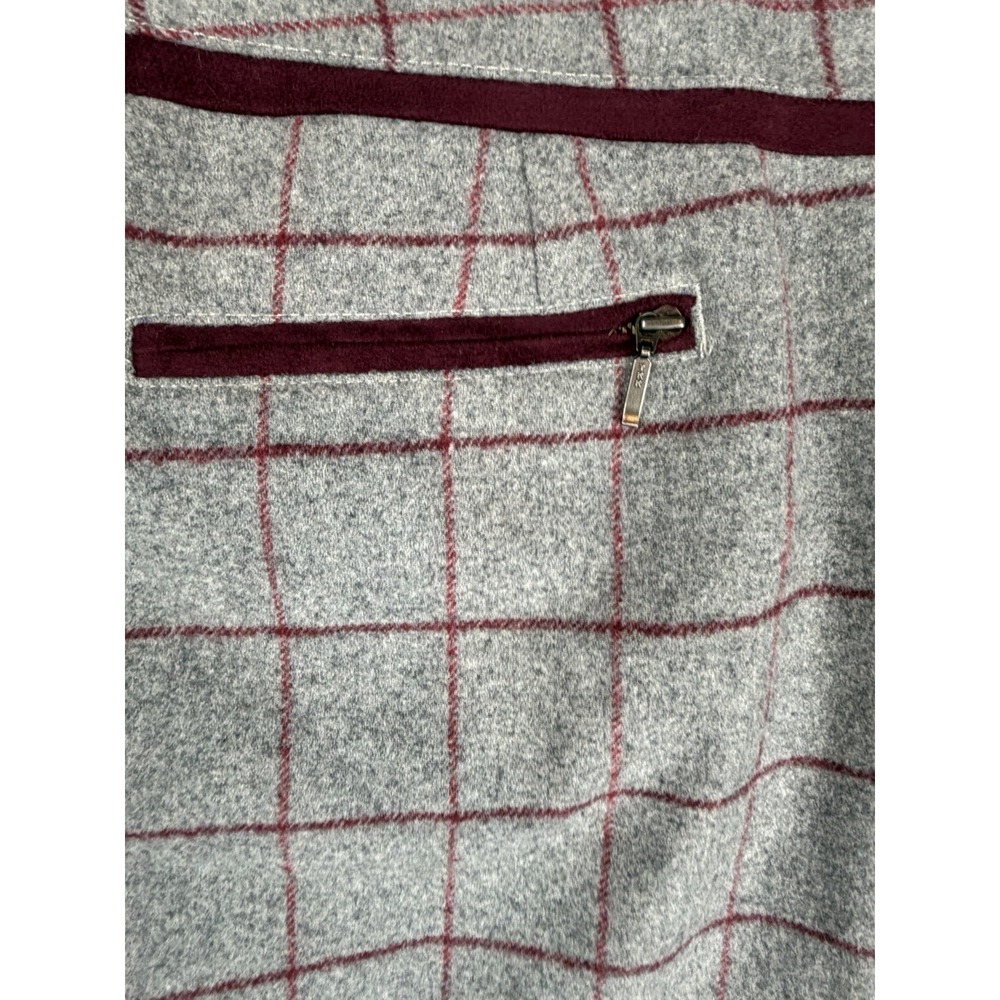Bob Timberlake Plaid Wool Blend Mini Skirt Women's Size 6 Business Office - Picture 6 of 9